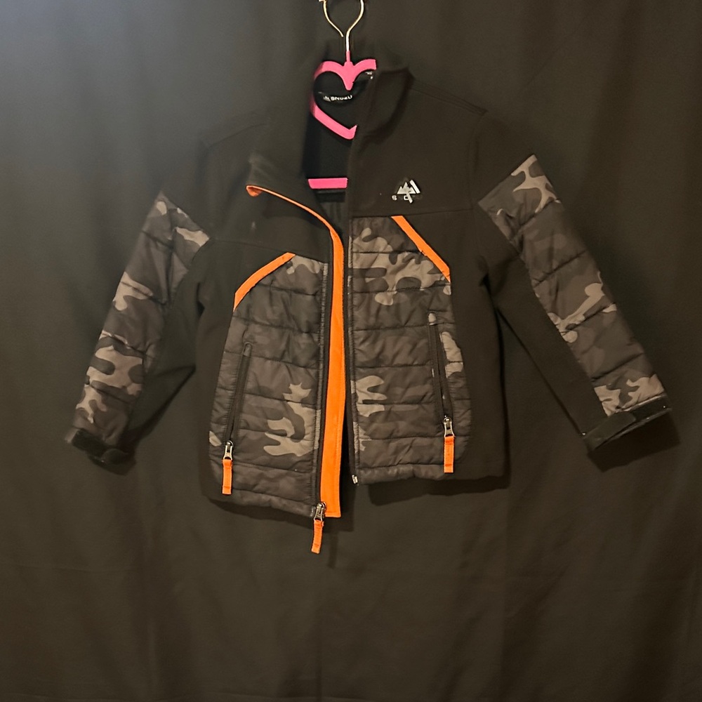 Snozu Black Fleece Jacket